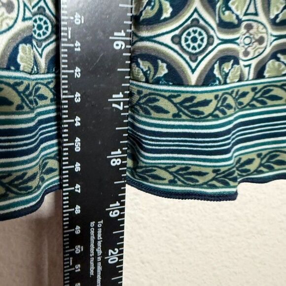 Max Studio Skirt Women's Medium Printed Tiered Mini Colorful Artsy Boho - Picture 5 of 7